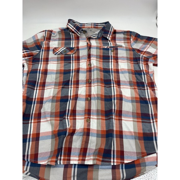 Eddie Bauer Other - Eddie Bauer Shirt Mens XL Plaid Vent Fishing Hiking Button Up Short Sleeve